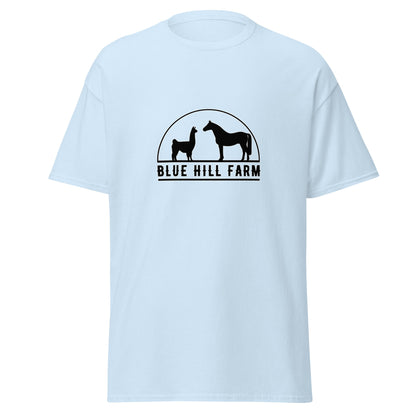 Classic | T-Shirt | Blue Hill Farm | Highland Silhouette Logo