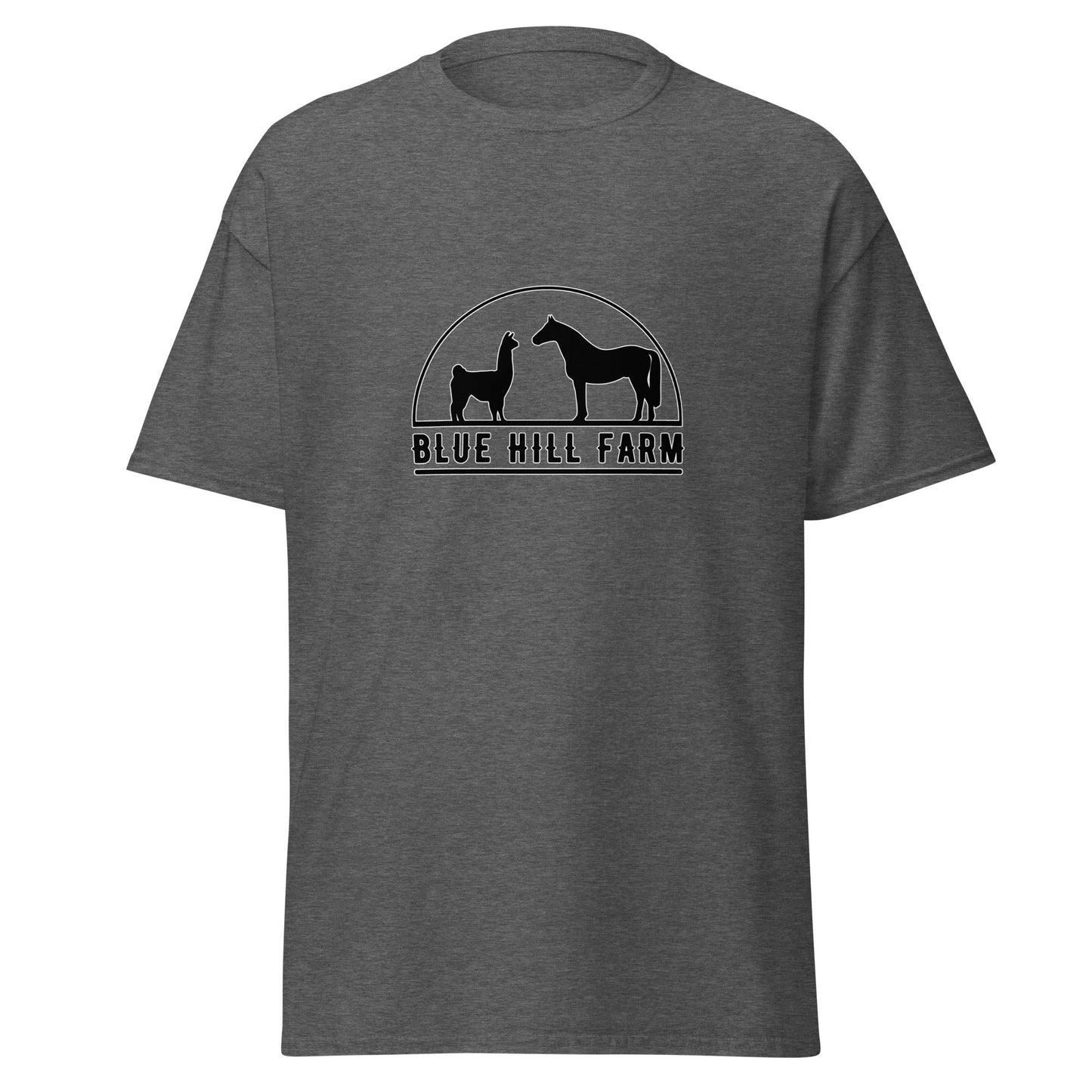 Classic | T-Shirt | Blue Hill Farm | Highland Silhouette Logo