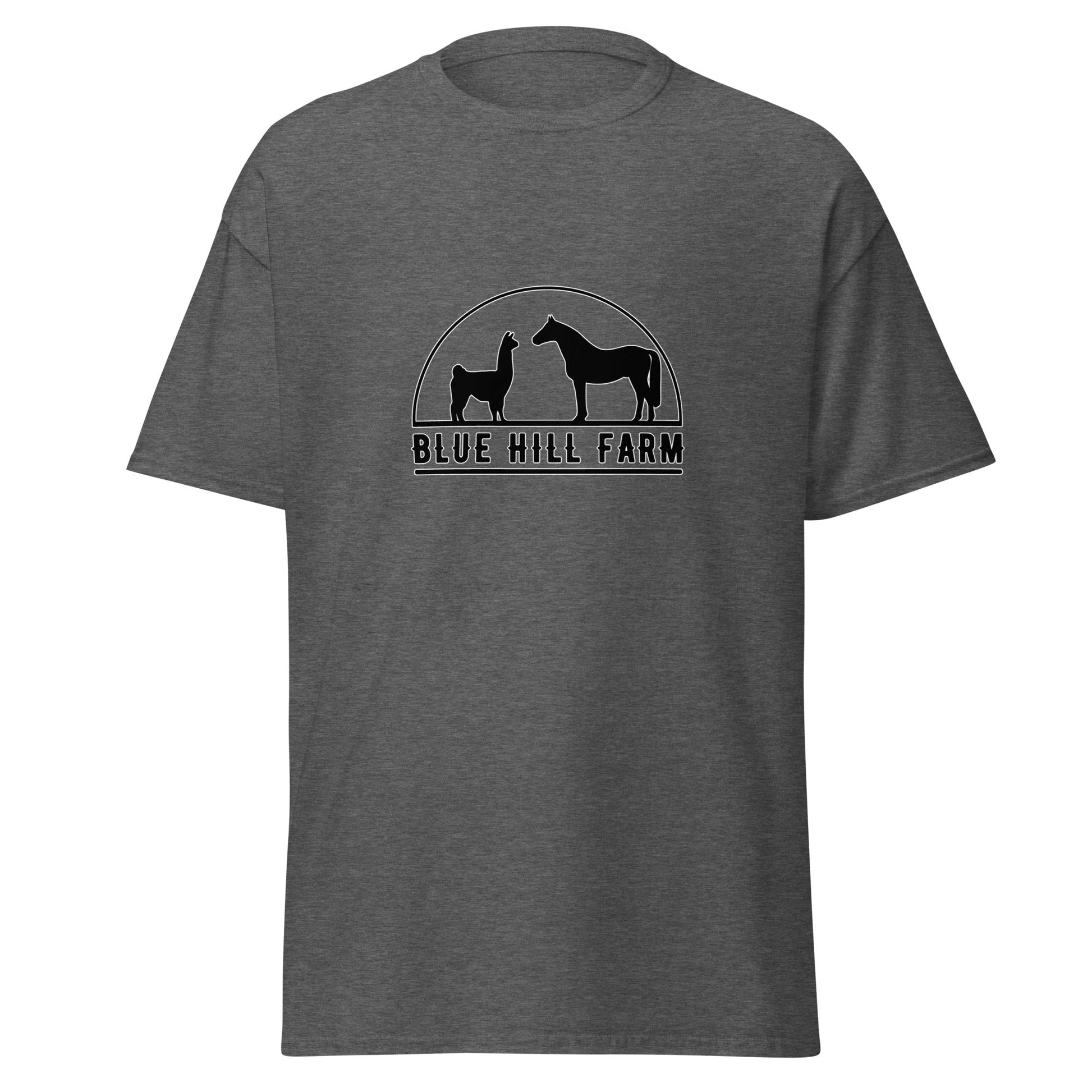 Classic | T-Shirt | Blue Hill Farm | Highland Silhouette Logo