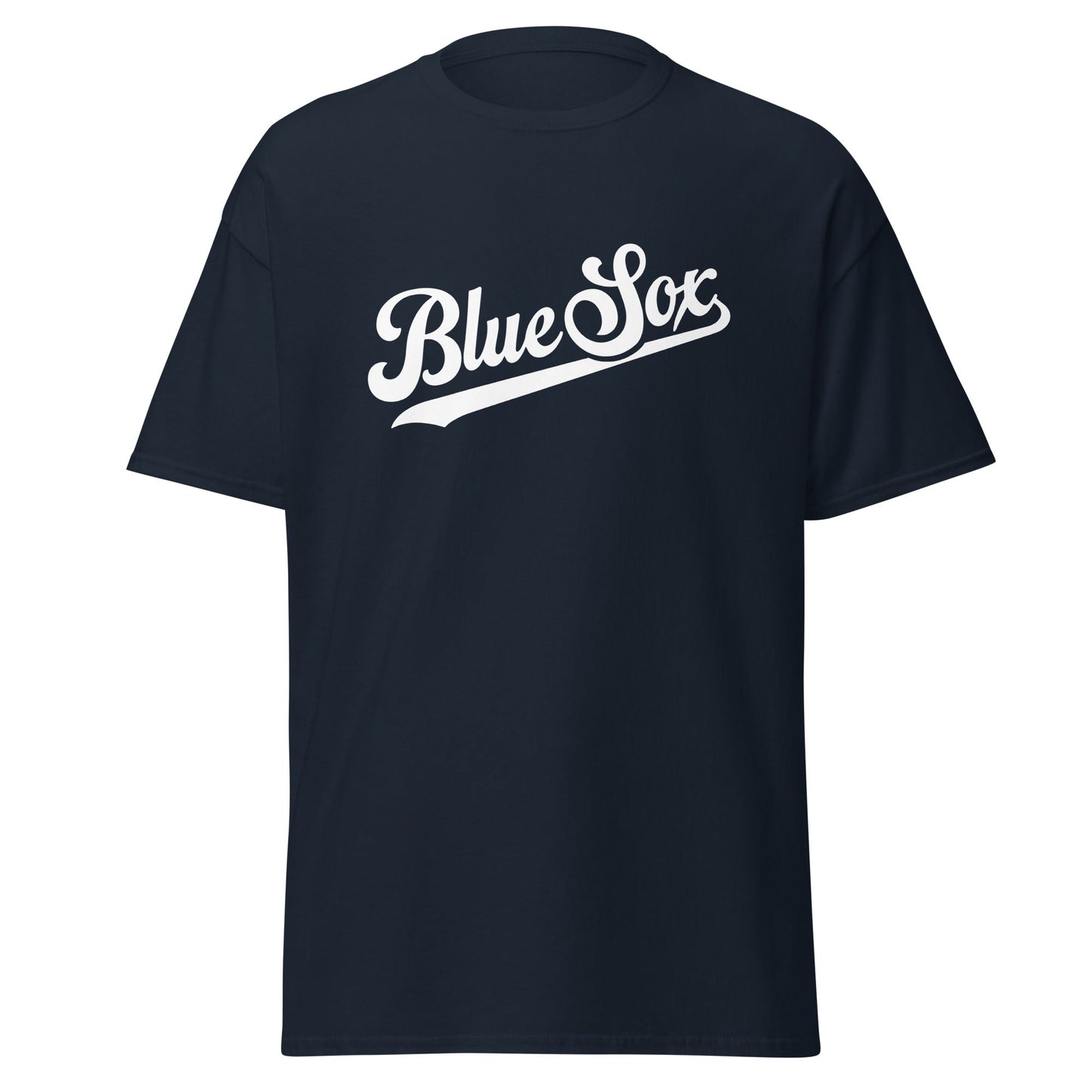 Classic | T-Shirt | Blue Sox | Script Logo