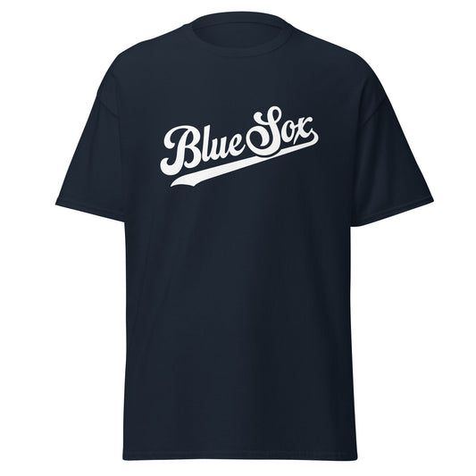 Classic | T-Shirt | Blue Sox | Script Logo
