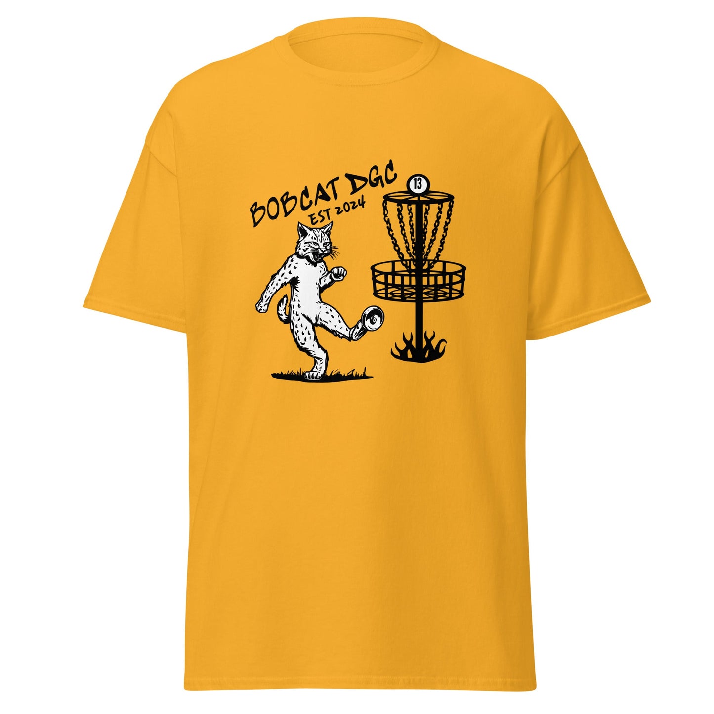 Classic | T-Shirt | Bobcat DGC | Predator Disc Golf Logo