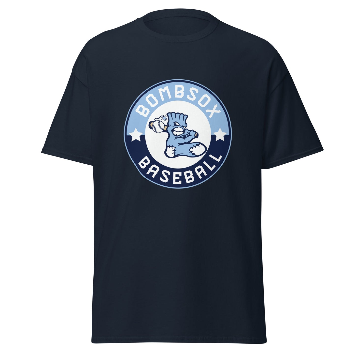 Classic | T-Shirt | BombSox Baseball | Badge Logo