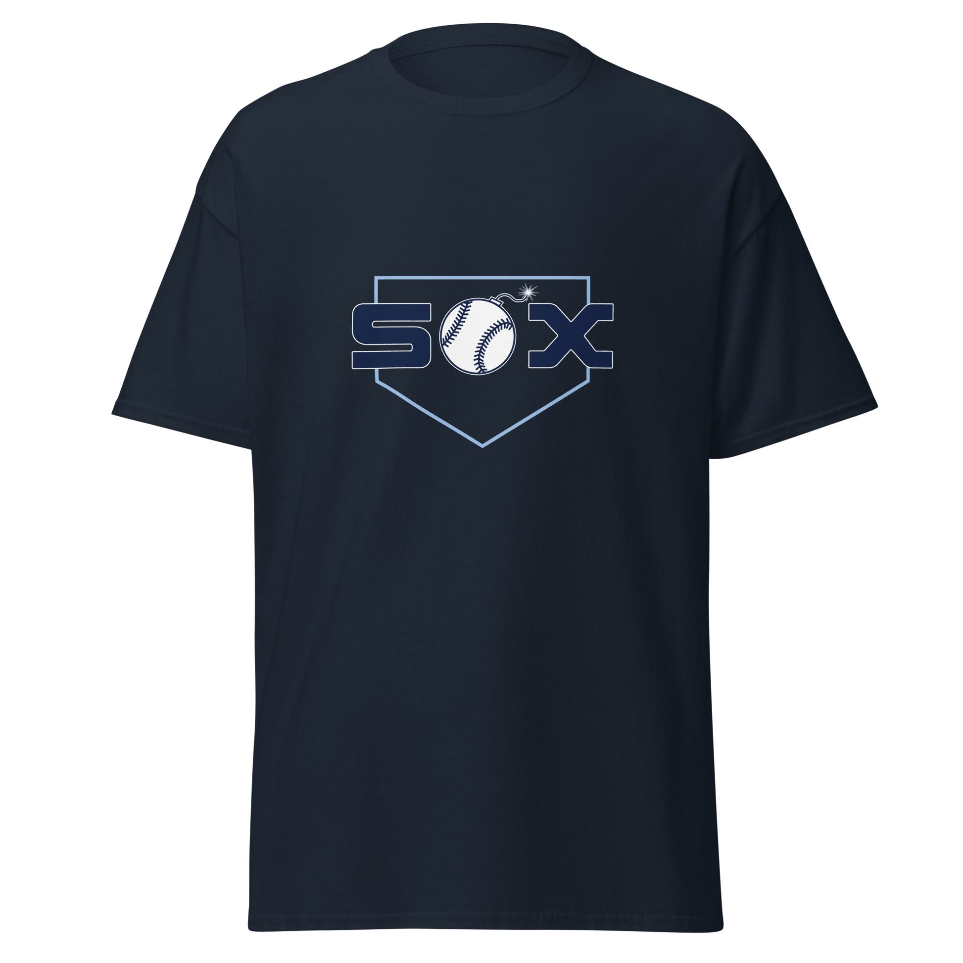 Classic | T-Shirt | BombSox Baseball | Crest Logo