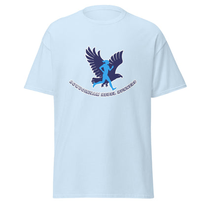 Classic | T-Shirt | Bowdoinham Rebel Runners | Aerial Runner Emblem Logo