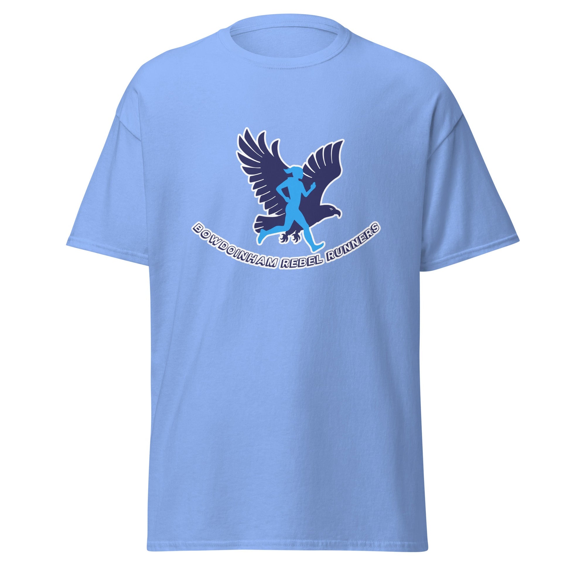 Classic | T-Shirt | Bowdoinham Rebel Runners | Aerial Runner Emblem Logo