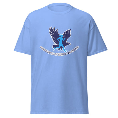 Classic | T-Shirt | Bowdoinham Rebel Runners | Aerial Runner Emblem Logo