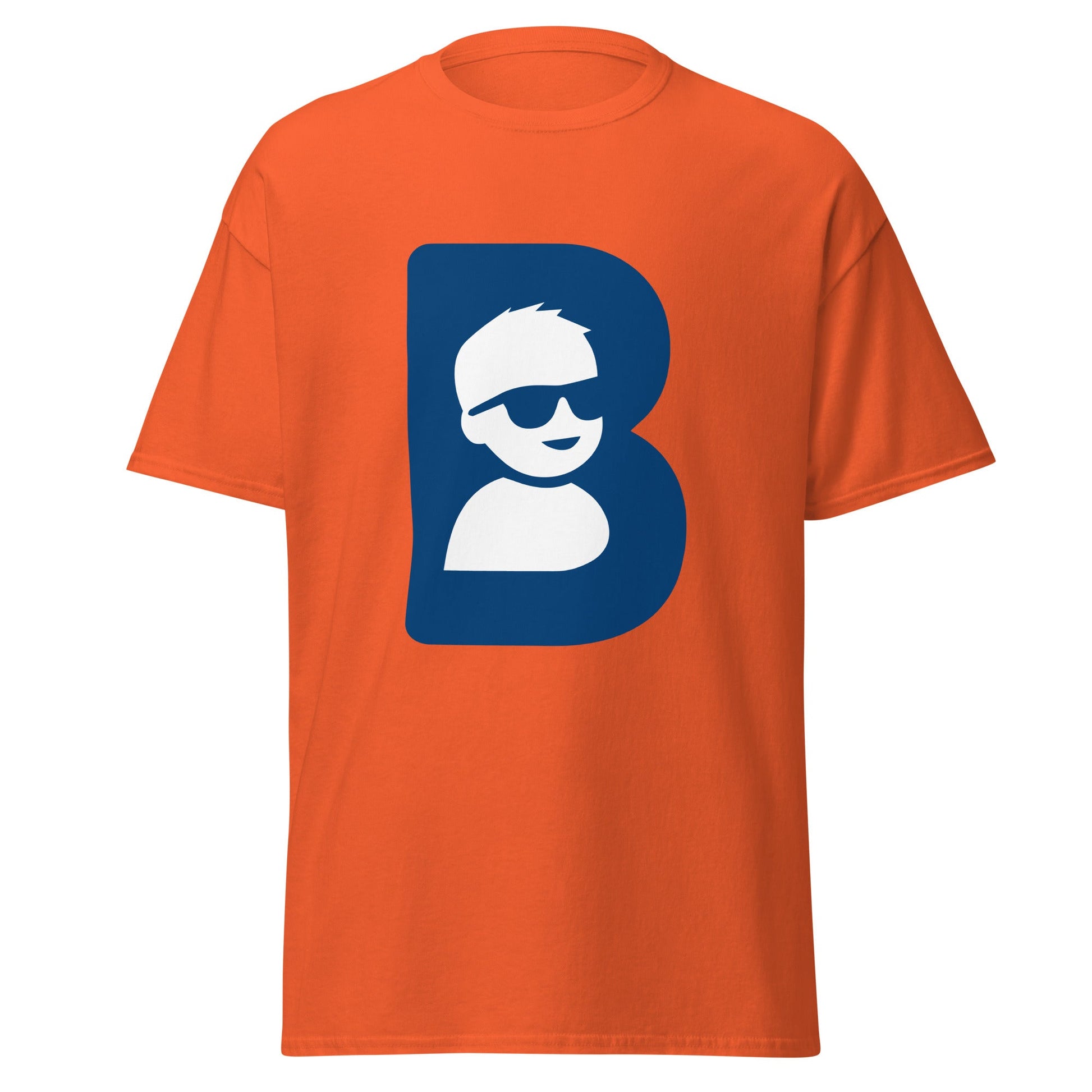 Classic | T-Shirt | Brave Like Ben | Blue Maverick Logo