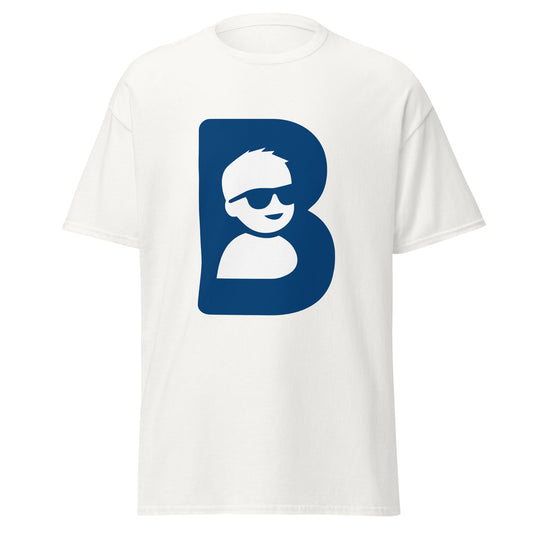Classic | T-Shirt | Brave Like Ben | Blue Maverick Logo