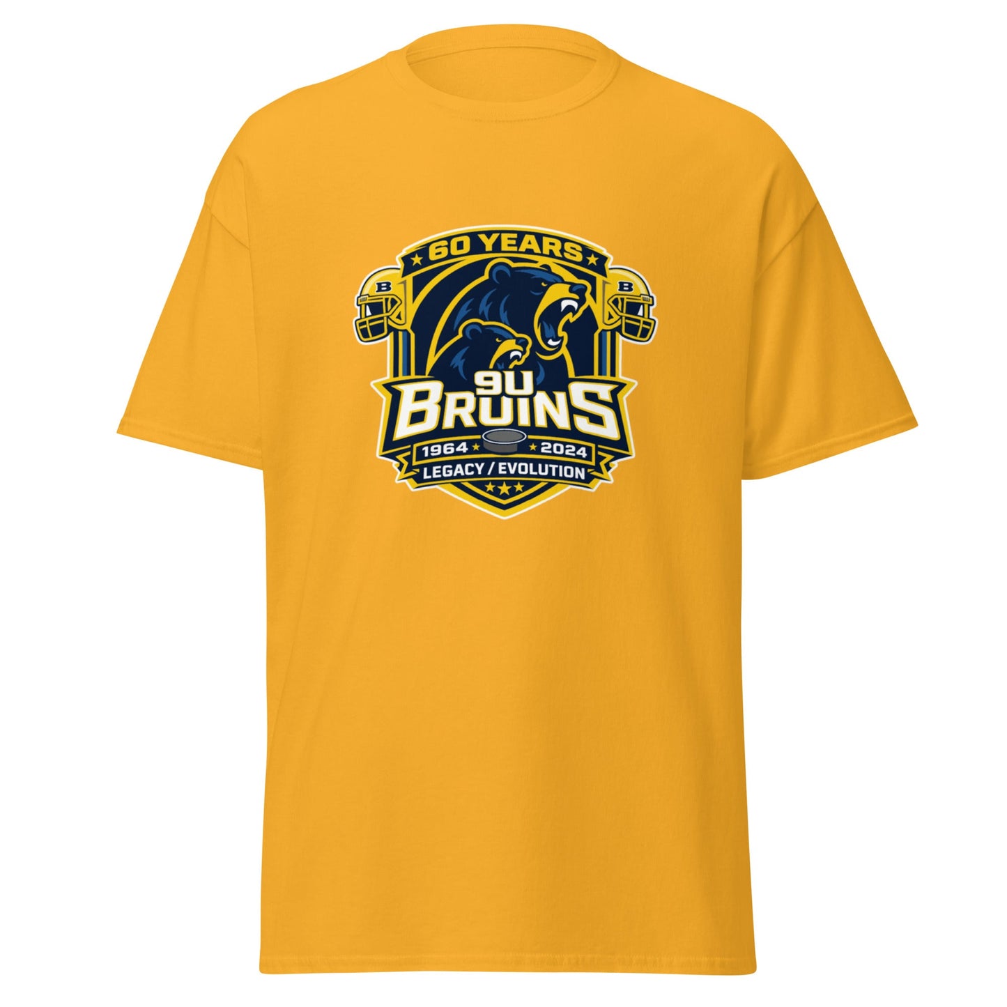 Classic | T-Shirt | Bruins The Evolution | Legacy Crest Logo