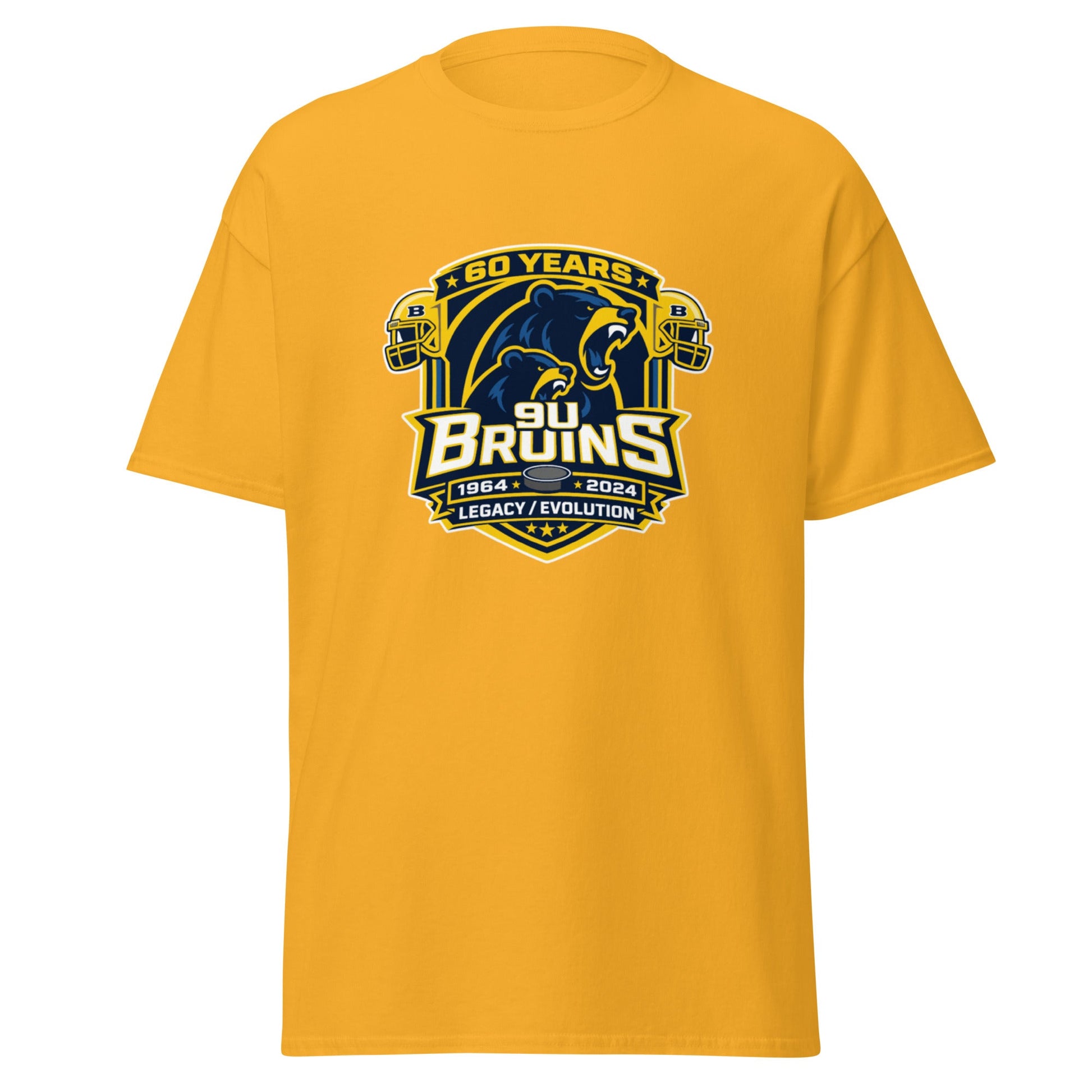 Classic | T-Shirt | Bruins The Evolution | Legacy Crest Logo