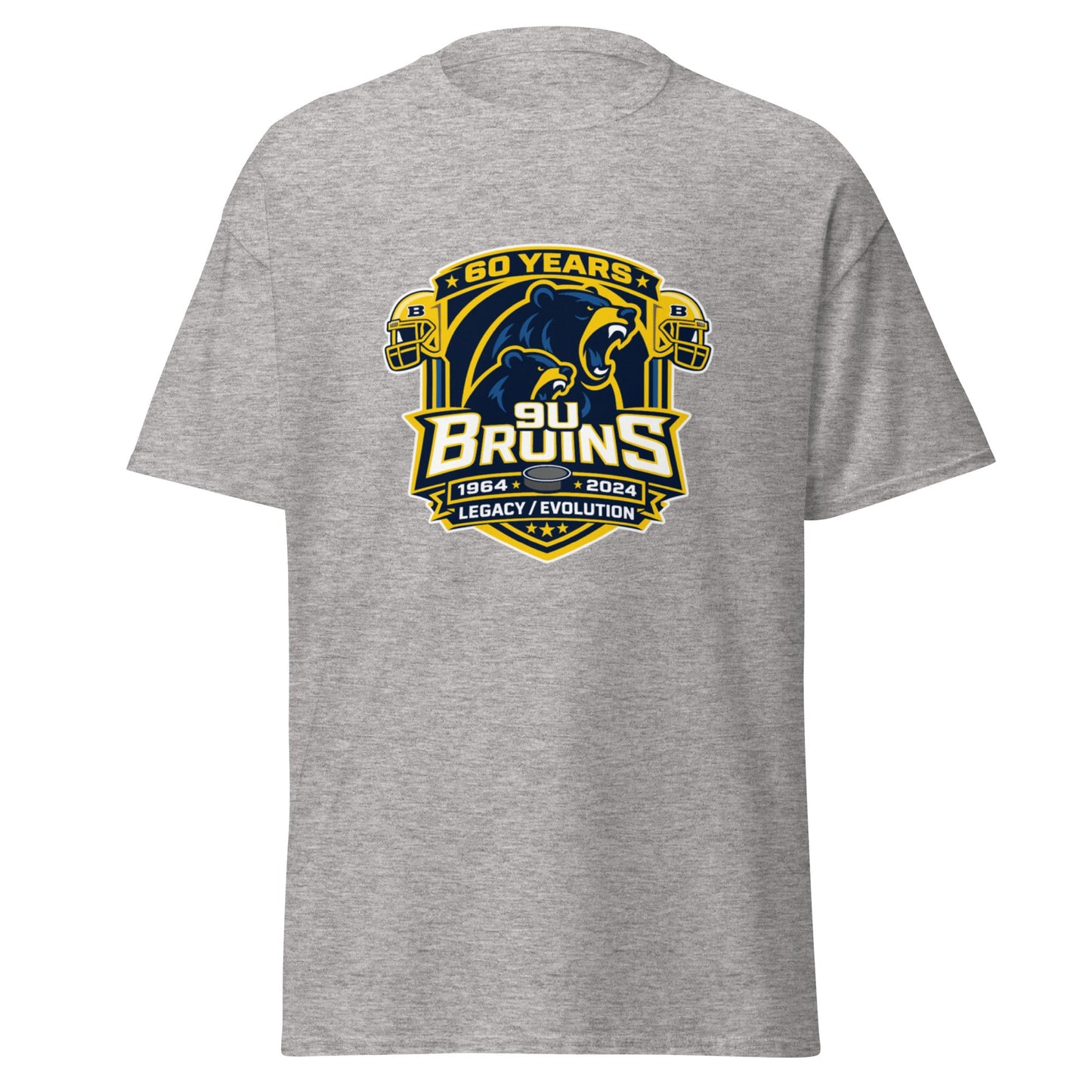 Classic | T-Shirt | Bruins The Evolution | Legacy Crest Logo