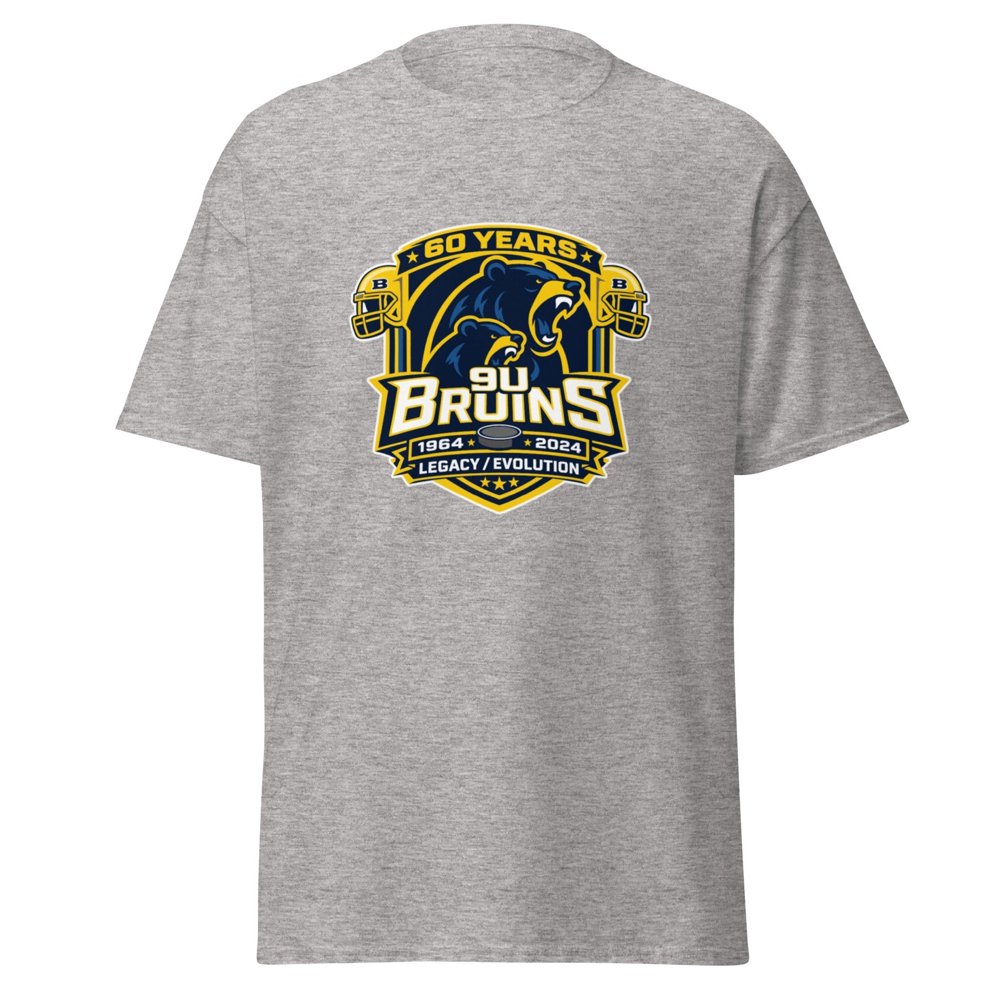 Classic | T-Shirt | Bruins The Evolution | Legacy Crest Logo