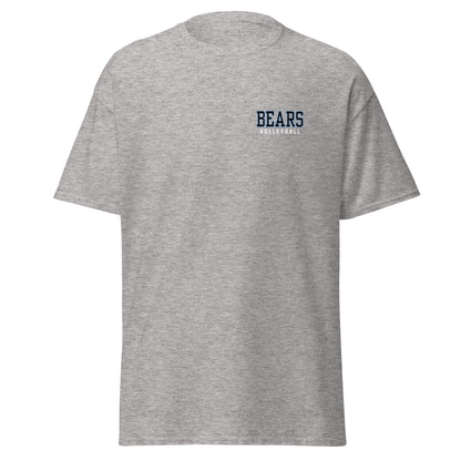 Classic | T-Shirt | Cambridge Volleyball | Block Bears Logo
