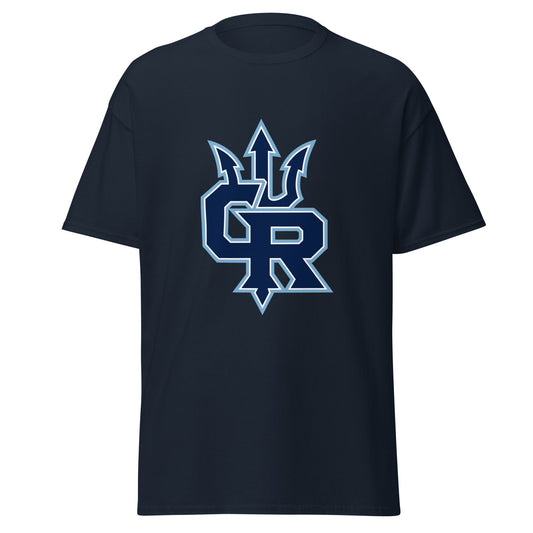Classic | T-Shirt | Cape Riptides Baseball | Emblem Logo