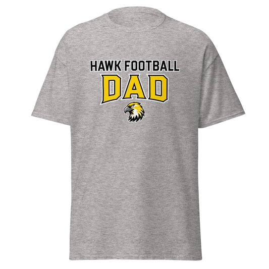 Classic | T-Shirt | Cardinal Ohara Hawks | Football Dad Logo
