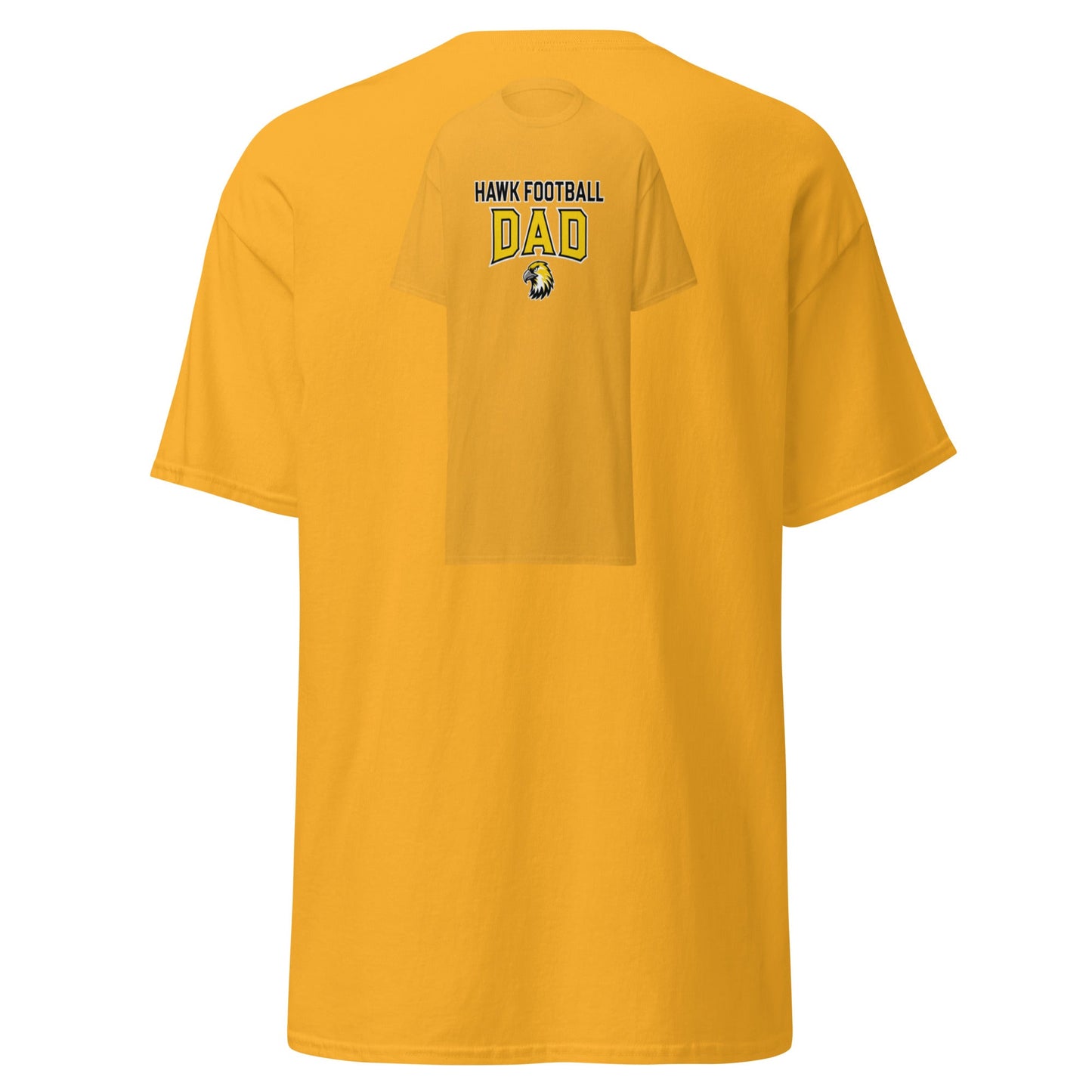 Classic | T-Shirt | Cardinal Ohara Hawks | Football Dad Logo