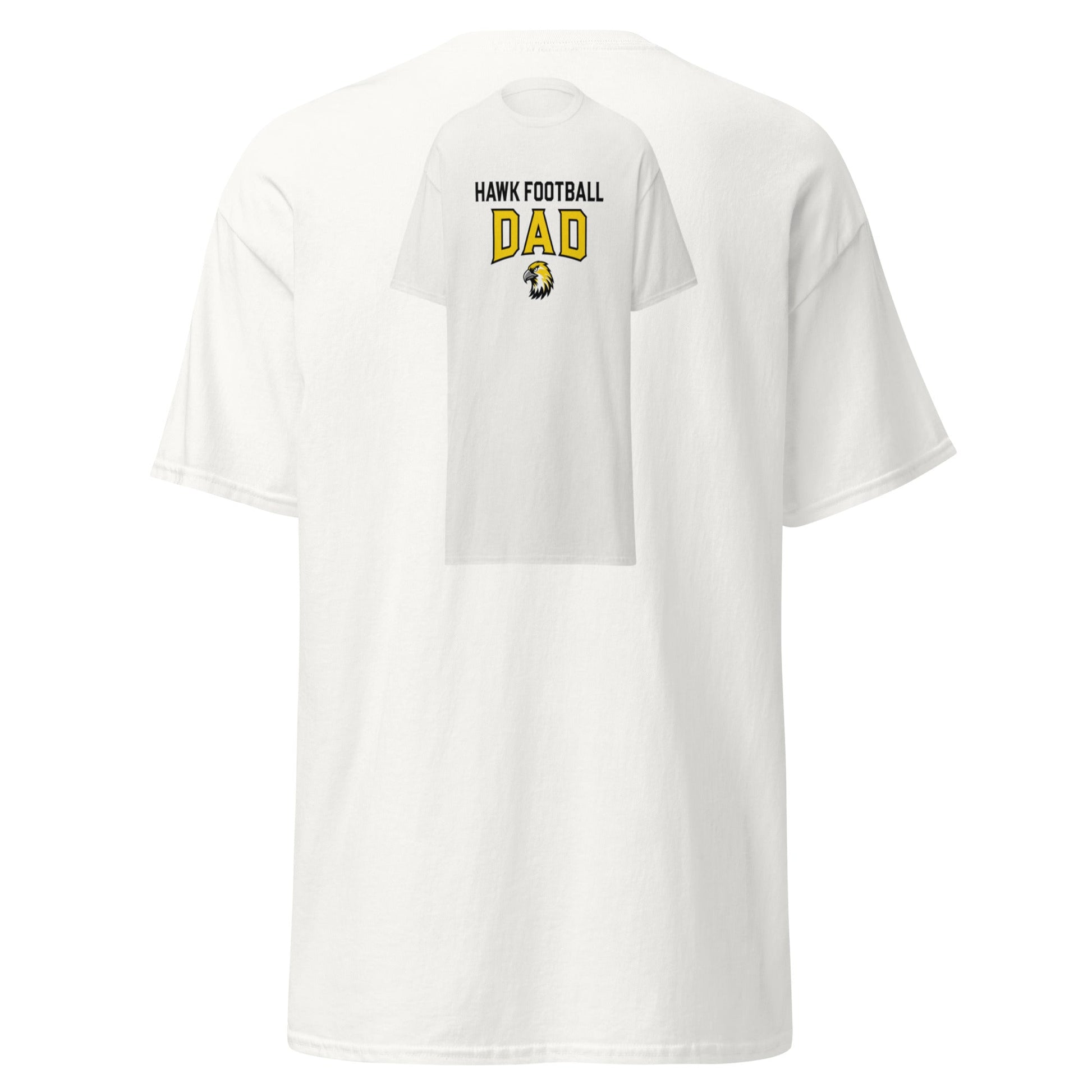 Classic | T-Shirt | Cardinal Ohara Hawks | Football Dad Logo