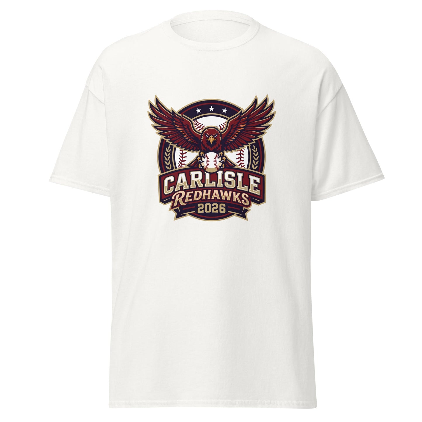 Classic | T-Shirt | Carlisle Redhawks | Emblem Logo