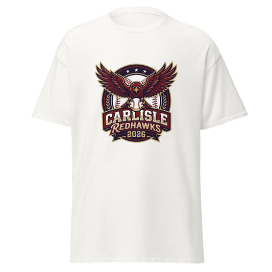 Classic | T-Shirt | Carlisle Redhawks | Emblem Logo