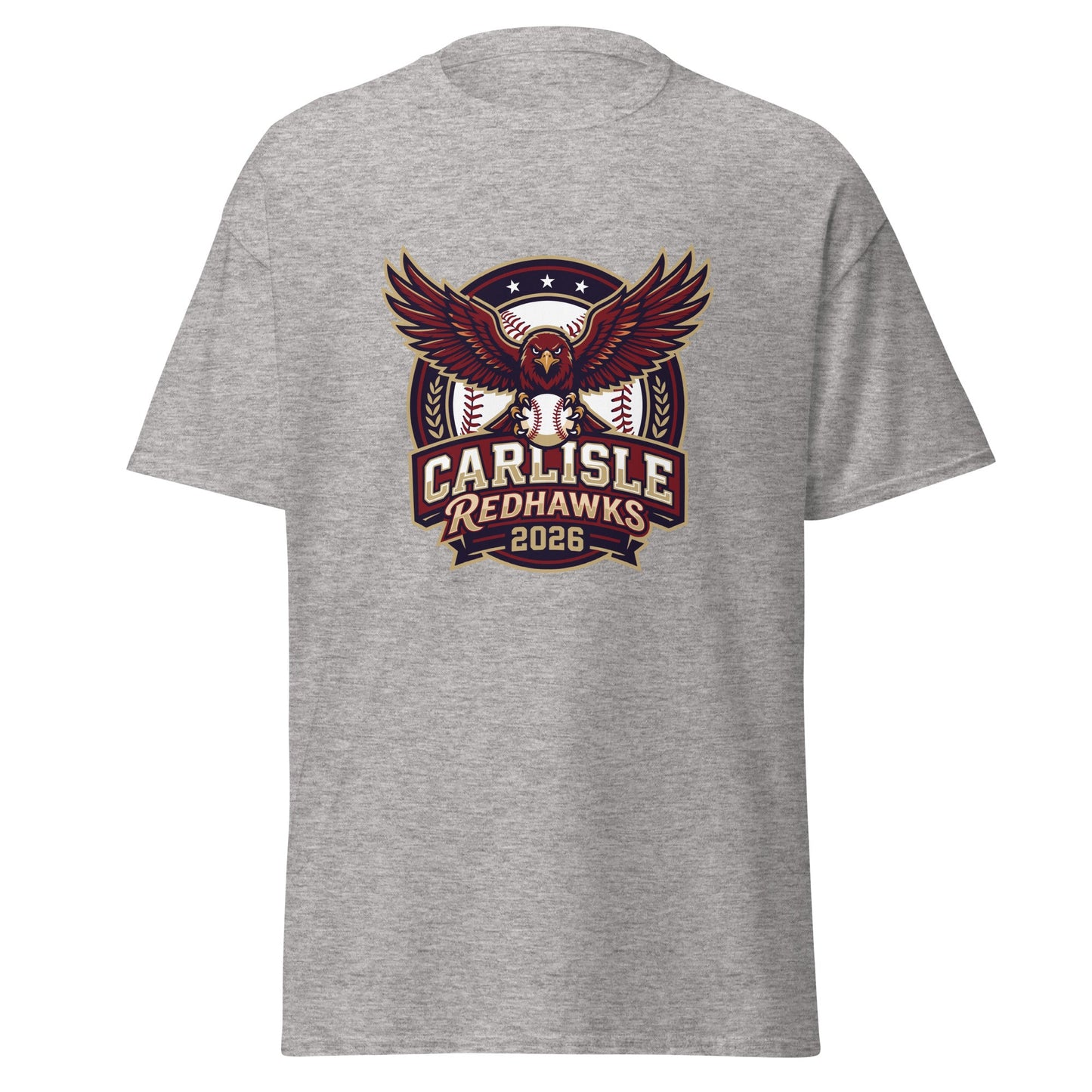 Classic | T-Shirt | Carlisle Redhawks | Emblem Logo