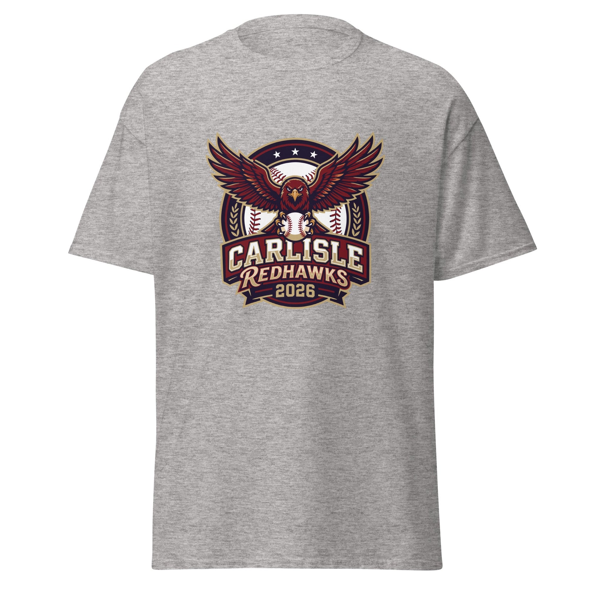 Classic | T-Shirt | Carlisle Redhawks | Emblem Logo