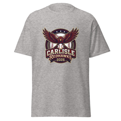 Classic | T-Shirt | Carlisle Redhawks | Emblem Logo