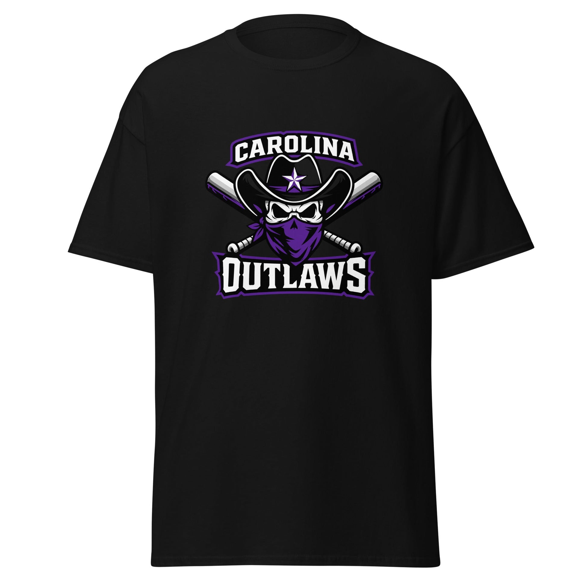 Classic | T-Shirt | Carolina Outlaws Baseball | Crest Logo