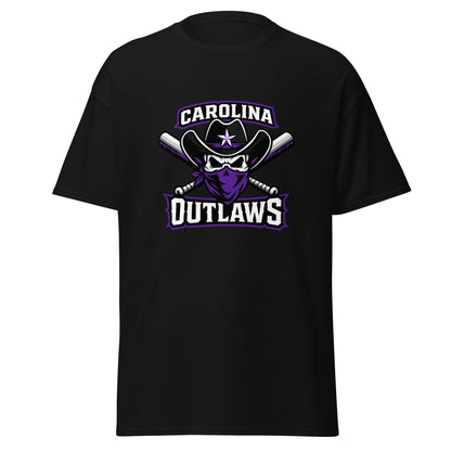Classic | T-Shirt | Carolina Outlaws Baseball | Crest Logo
