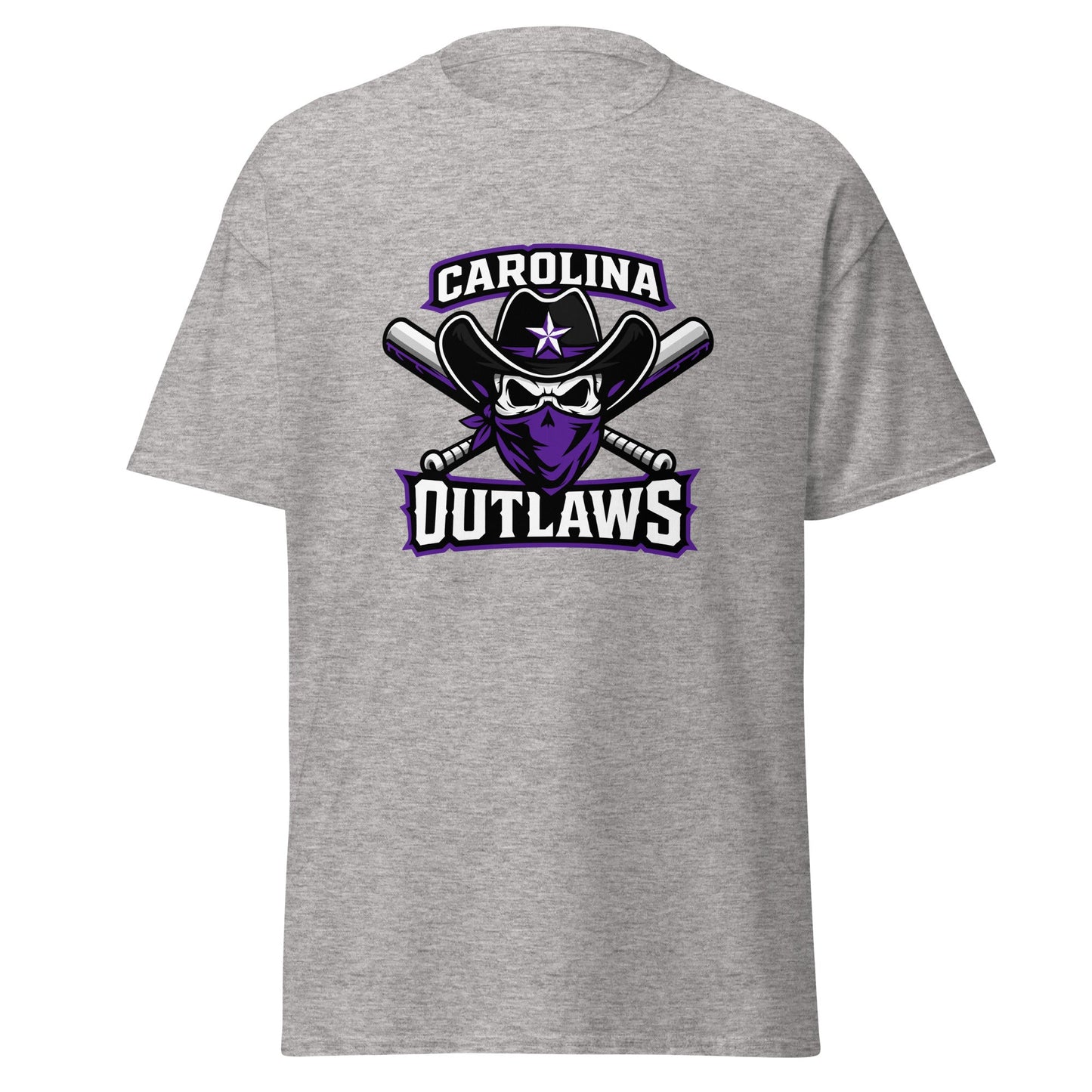 Classic | T-Shirt | Carolina Outlaws Baseball | Crest Logo