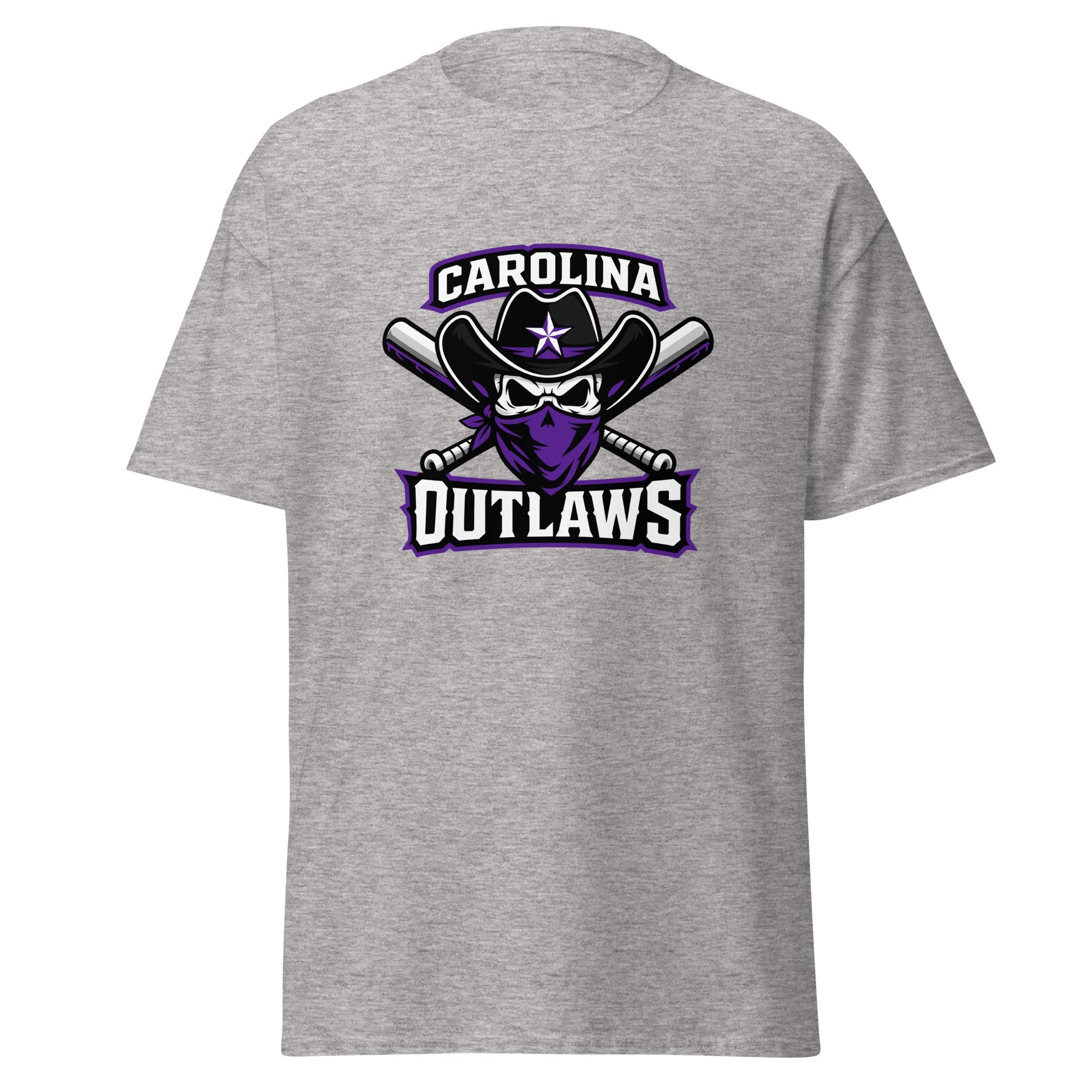 Classic | T-Shirt | Carolina Outlaws Baseball | Crest Logo
