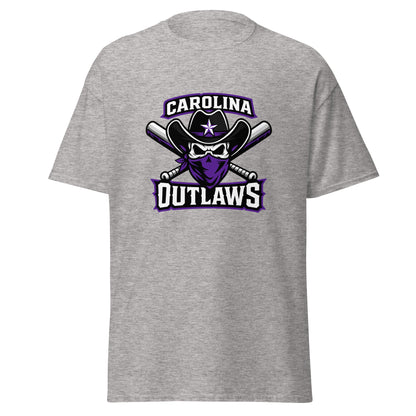 Classic | T-Shirt | Carolina Outlaws Baseball | Crest Logo