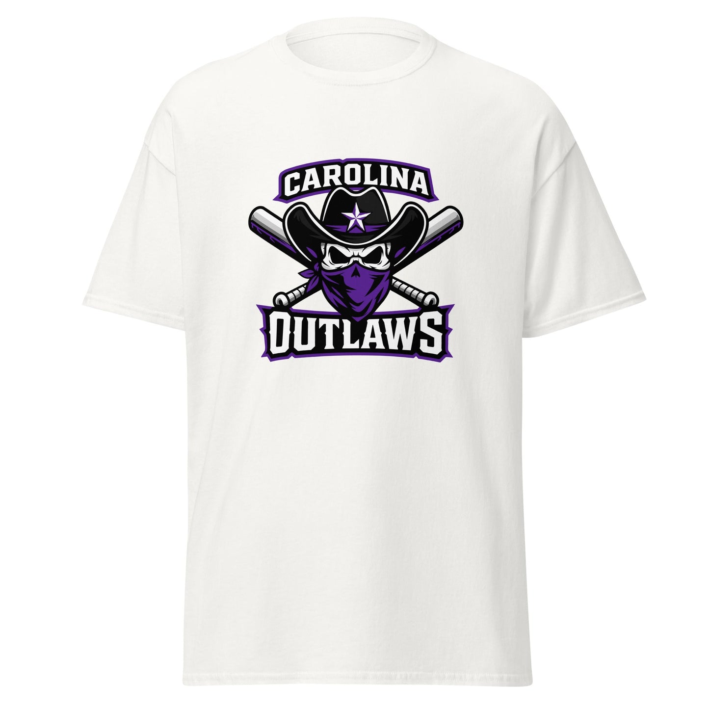 Classic | T-Shirt | Carolina Outlaws Baseball | Crest Logo