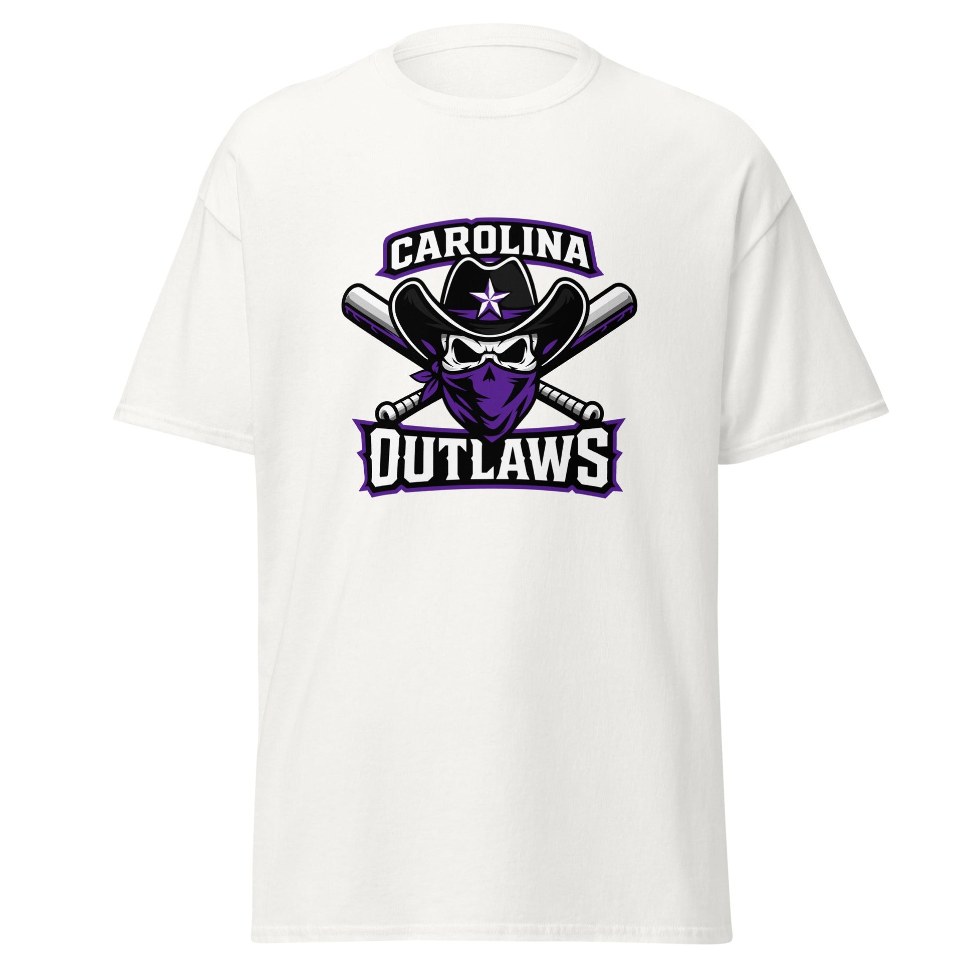 Classic | T-Shirt | Carolina Outlaws Baseball | Crest Logo