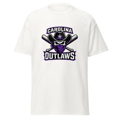 Classic | T-Shirt | Carolina Outlaws Baseball | Crest Logo