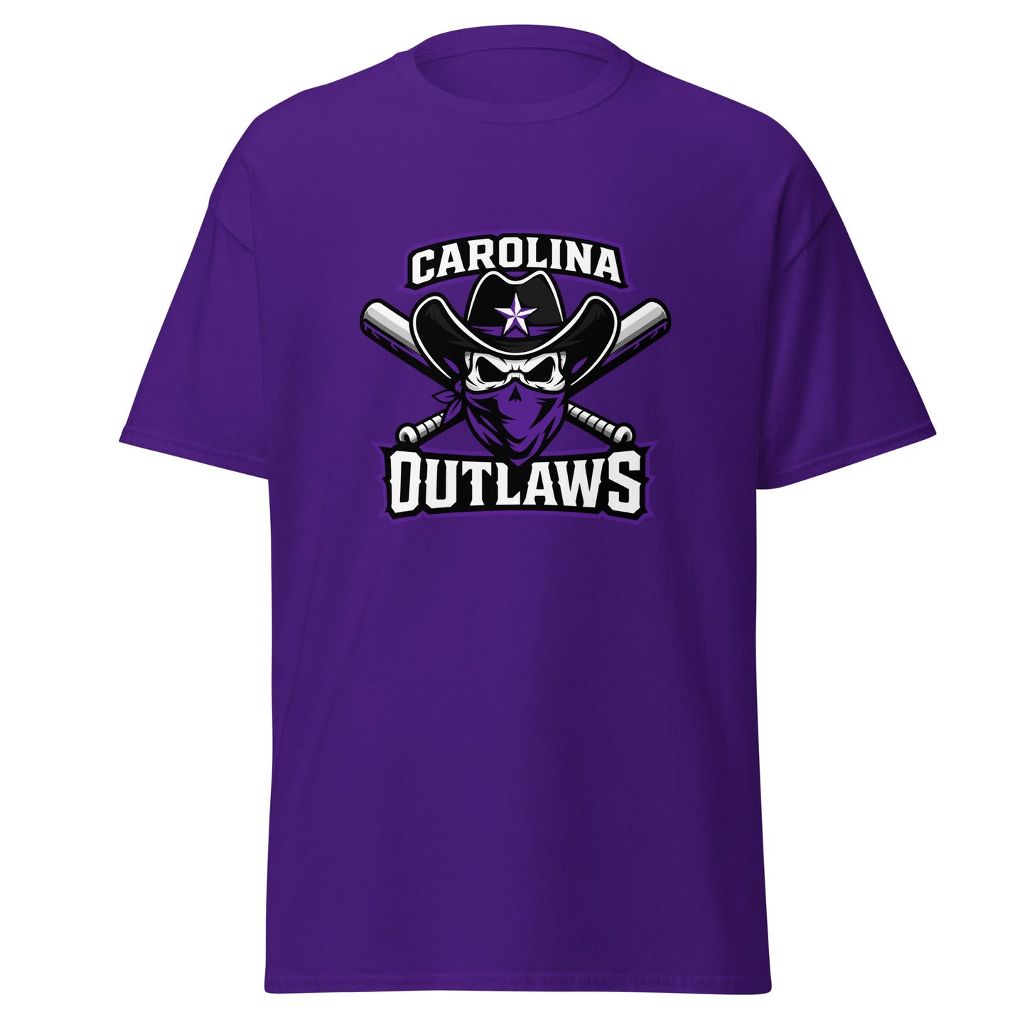 Classic | T-Shirt | Carolina Outlaws Baseball | Crest Logo