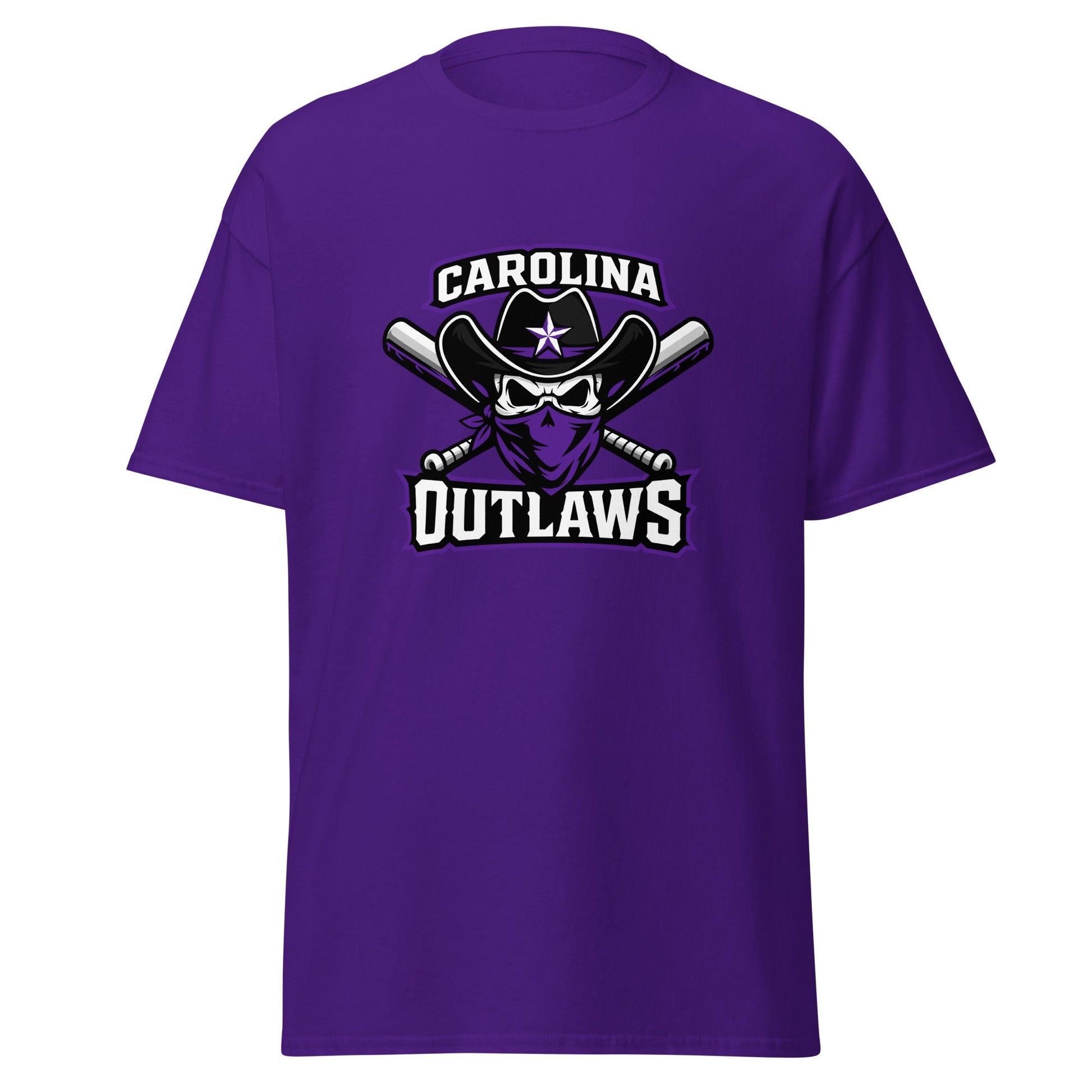 Classic | T-Shirt | Carolina Outlaws Baseball | Crest Logo