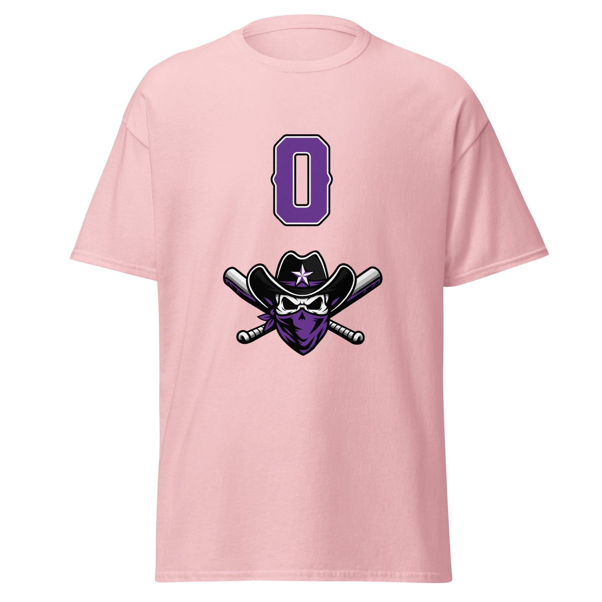 Classic | T-Shirt | Carolina Outlaws Baseball | Purple Renegades Logo