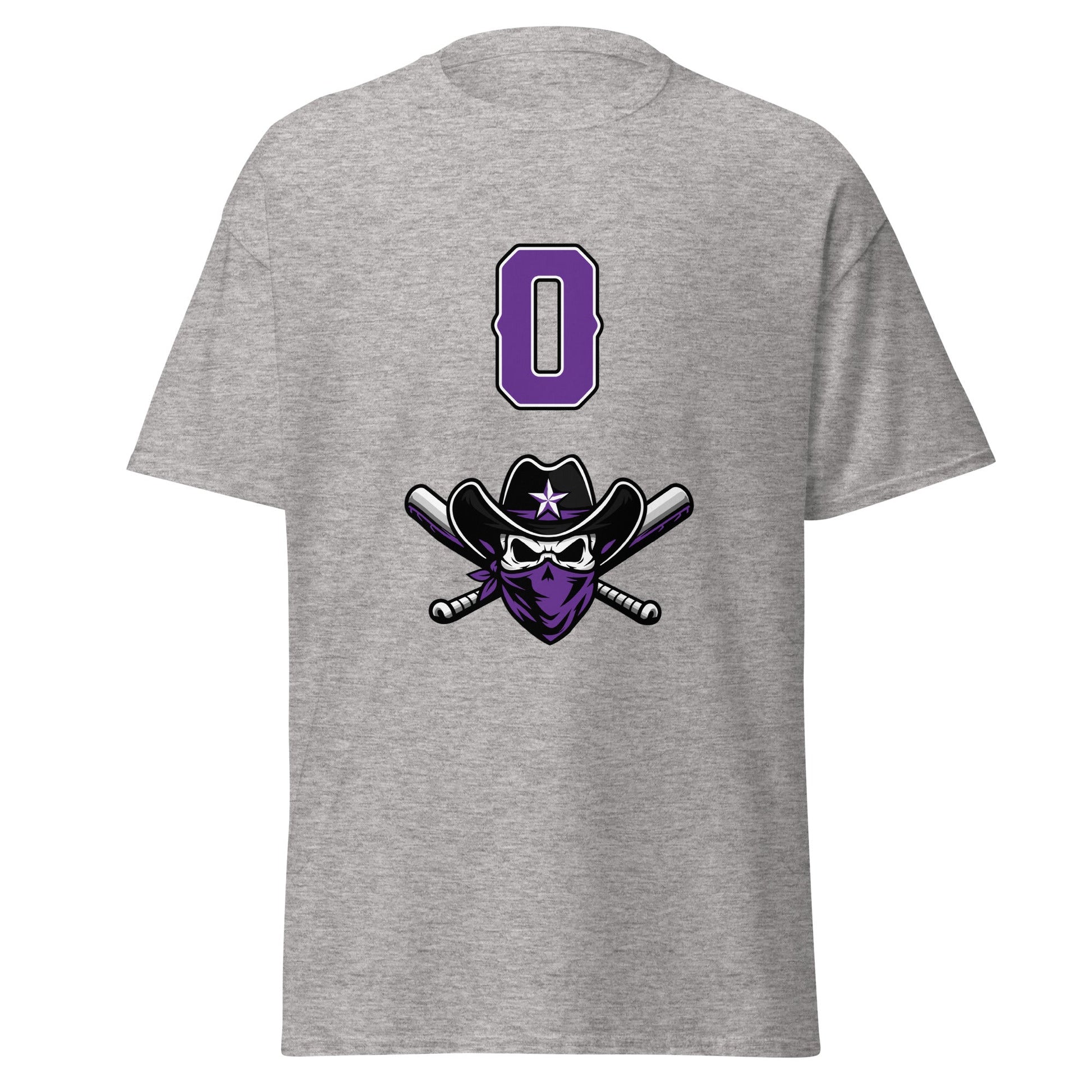 Classic | T-Shirt | Carolina Outlaws Baseball | Purple Renegades Logo
