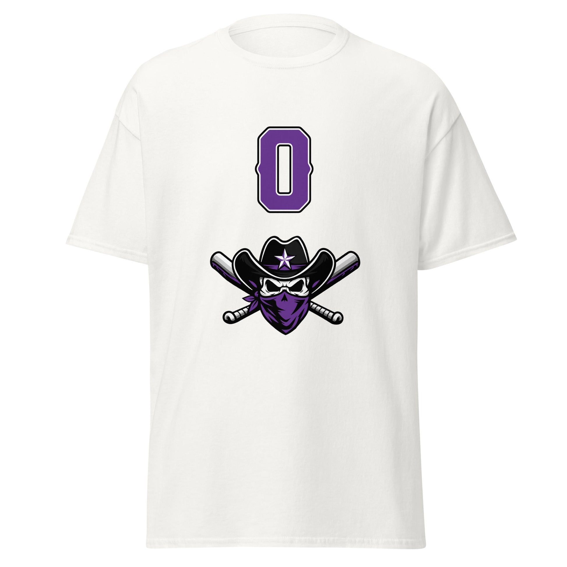 Classic | T-Shirt | Carolina Outlaws Baseball | Purple Renegades Logo