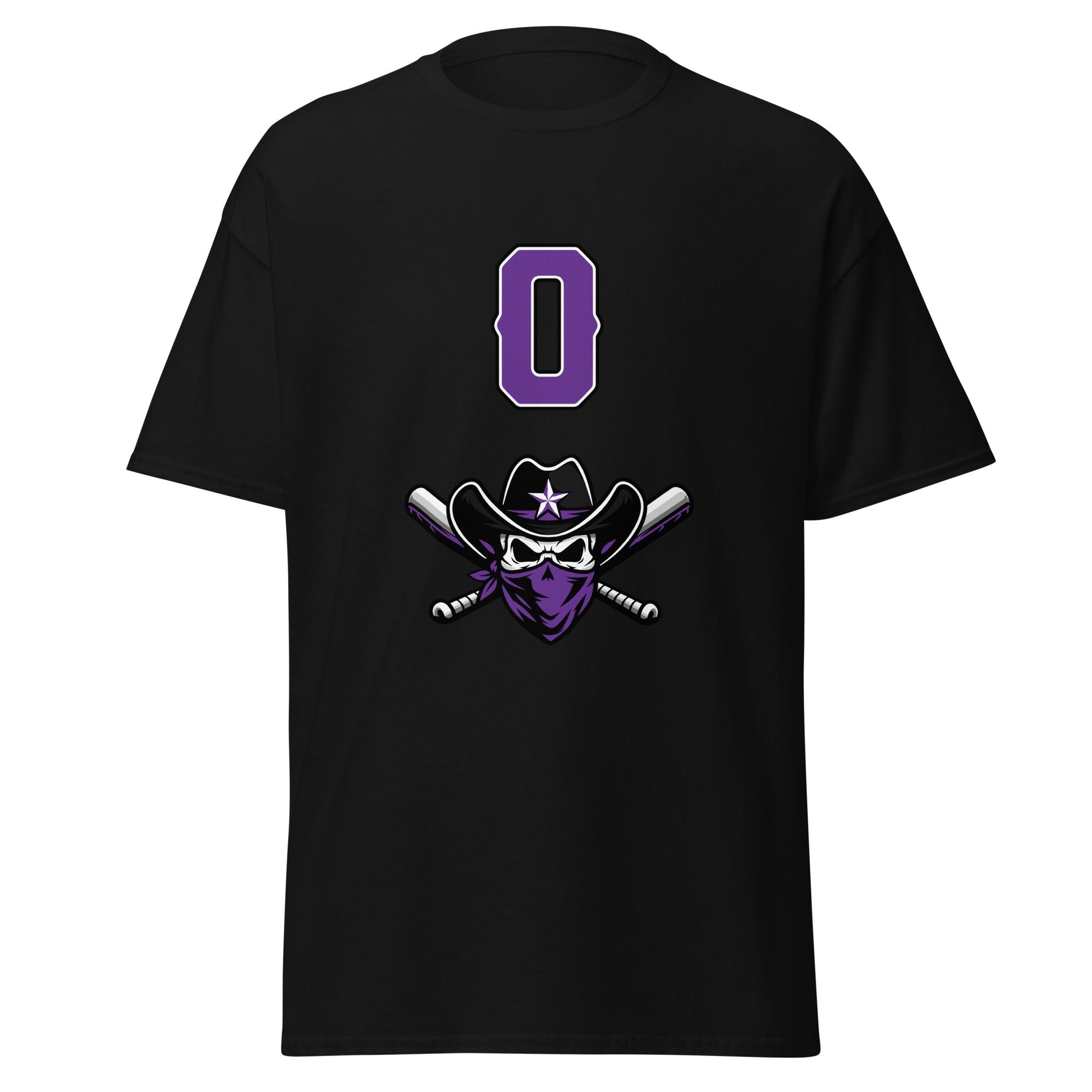 Classic | T-Shirt | Carolina Outlaws Baseball | Purple Renegades Logo