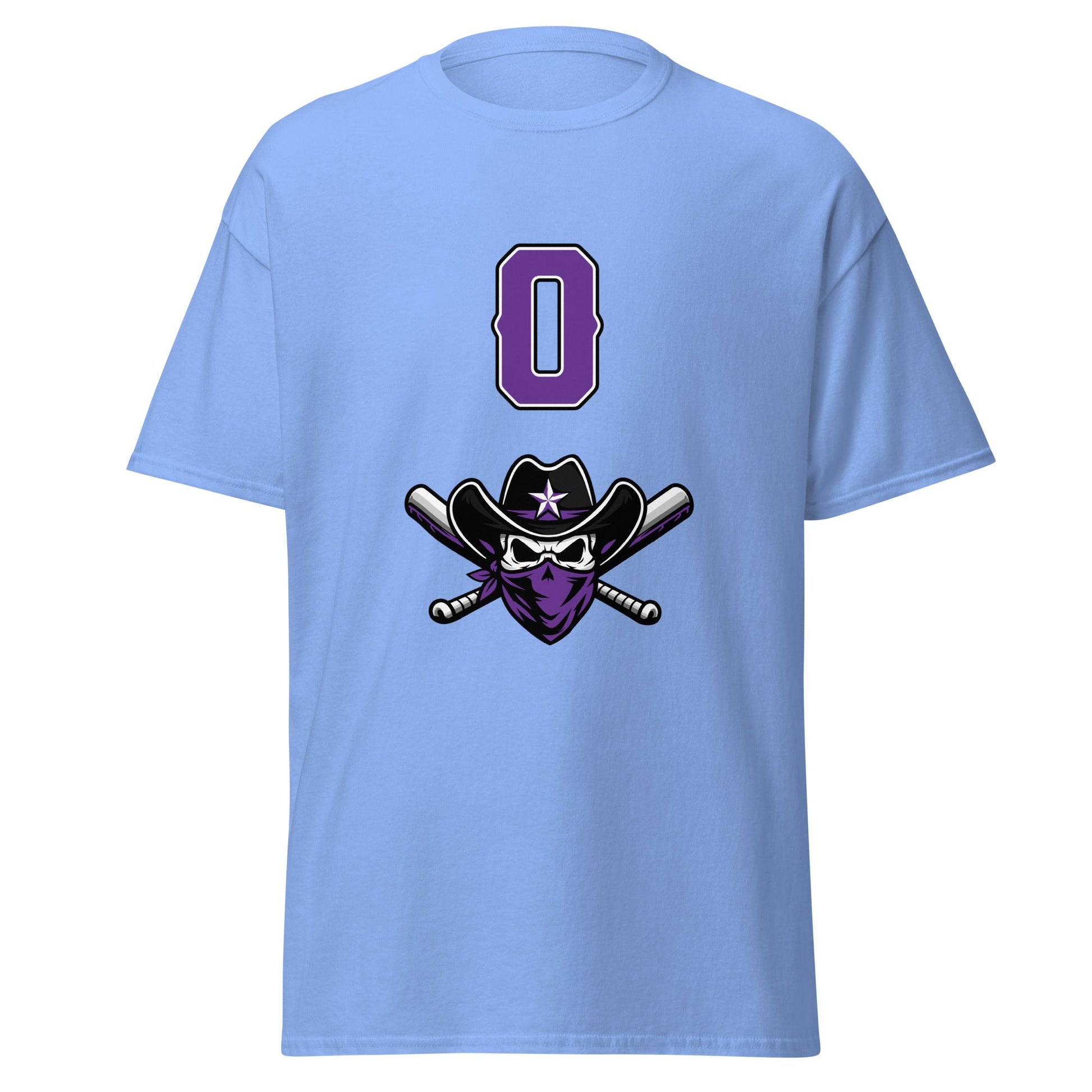 Classic | T-Shirt | Carolina Outlaws Baseball | Purple Renegades Logo