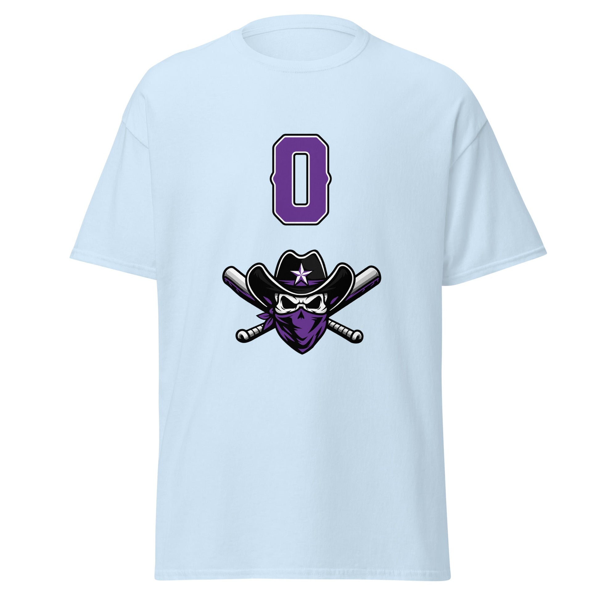 Classic | T-Shirt | Carolina Outlaws Baseball | Purple Renegades Logo