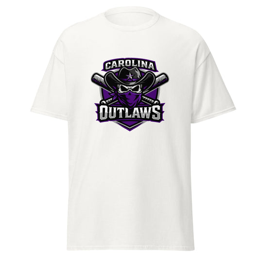 Classic | T-Shirt | Carolina Outlaws Baseball | Shield Logo