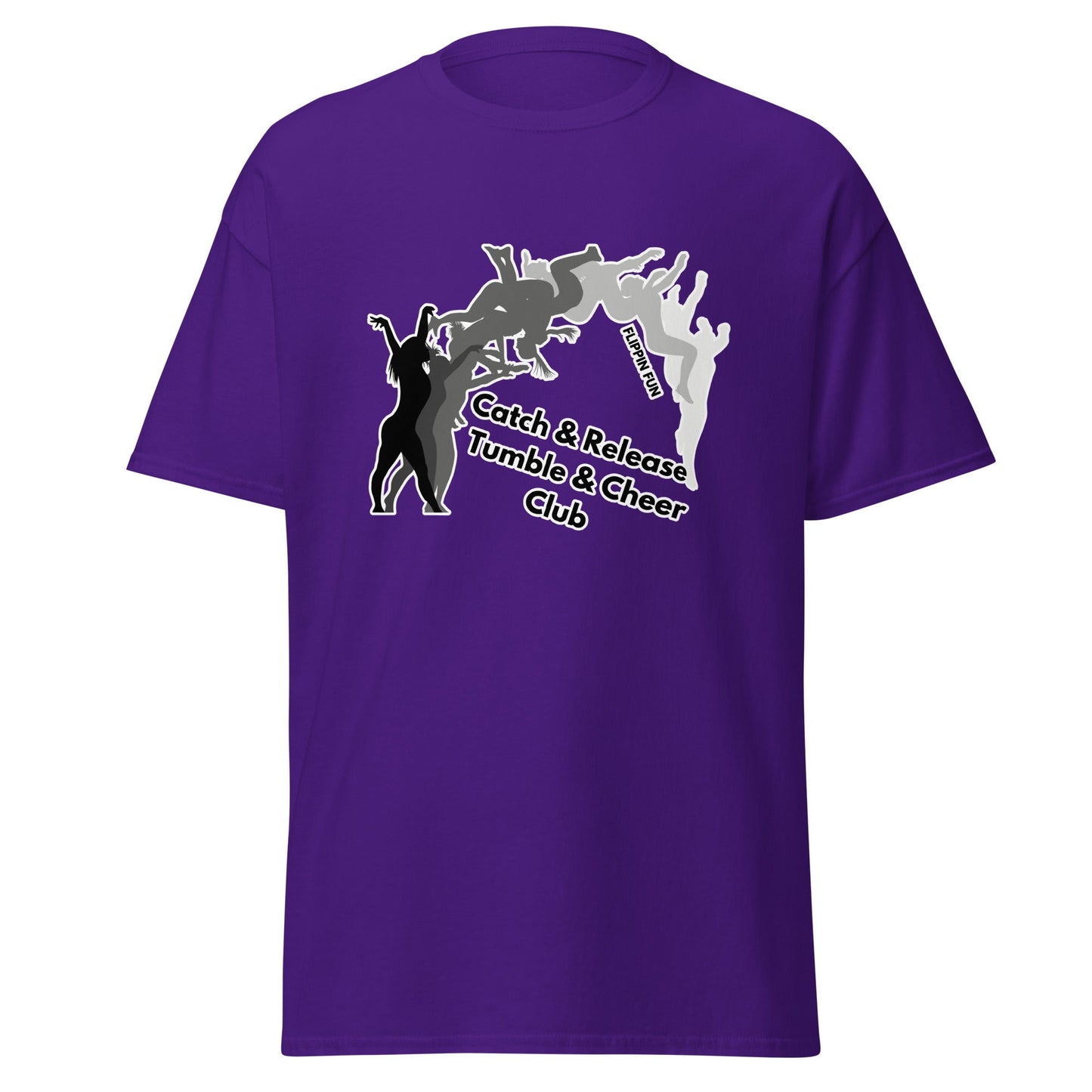 Classic | T-Shirt | Catch & Release Tumble & Cheer Club | Tumble Logo