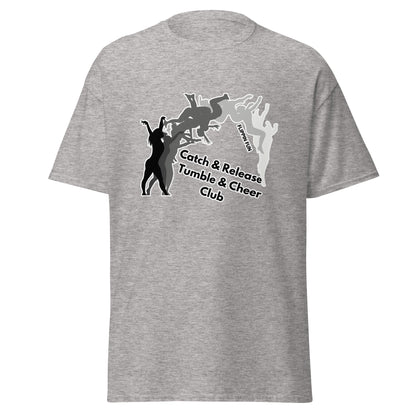 Classic | T-Shirt | Catch & Release Tumble & Cheer Club | Tumble Logo