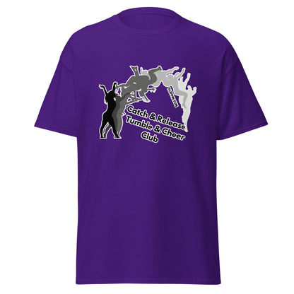Classic | T-Shirt | Catch & Release Tumble & Cheer Club | Tumble Logo