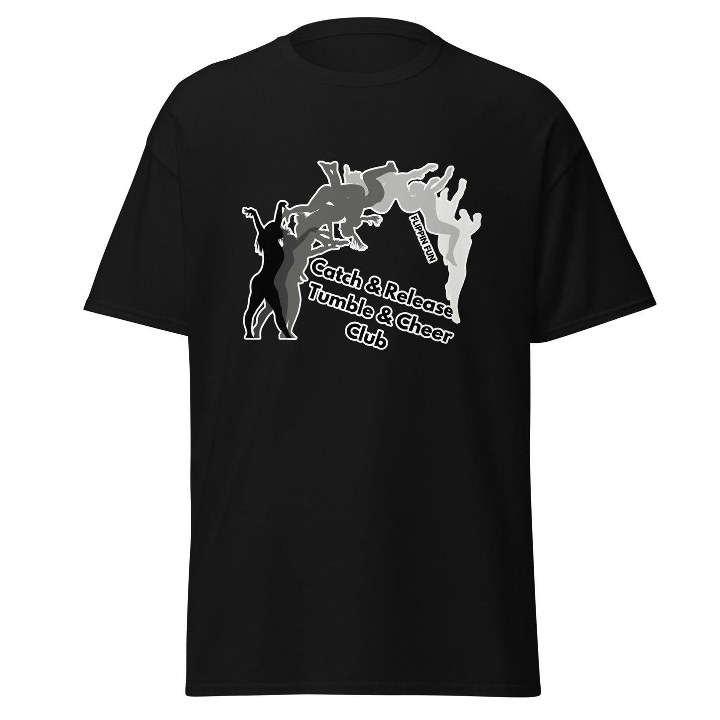 Classic | T-Shirt | Catch & Release Tumble & Cheer Club | Tumble Logo