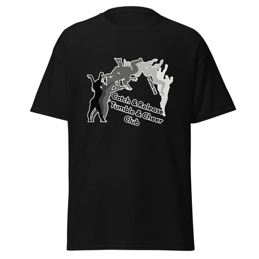 Classic | T-Shirt | Catch & Release Tumble & Cheer Club | Tumble Logo