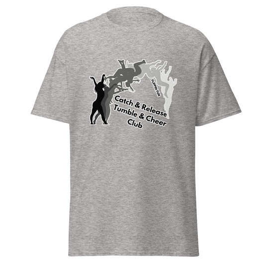 Classic | T-Shirt | Catch & Release Tumble & Cheer Club | Tumble Logo